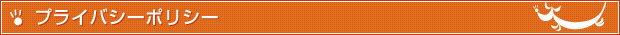 プライバシーポリシー